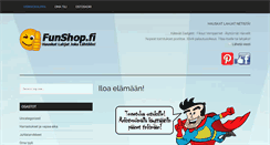 Desktop Screenshot of funshop.fi