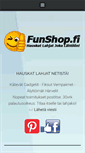 Mobile Screenshot of funshop.fi