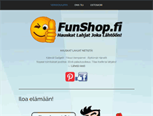 Tablet Screenshot of funshop.fi